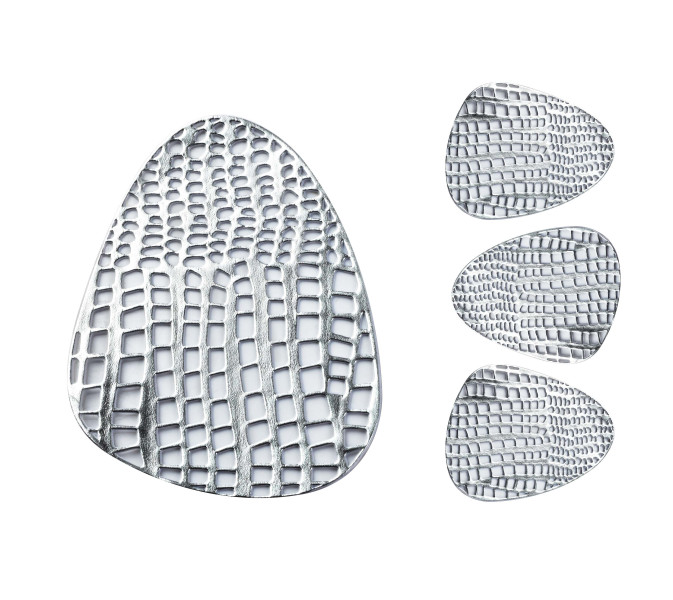 Komplet 4 podstawek pod kubek 10cmx13cm LEILA