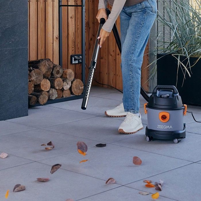 Aspirateur industriel - ZEEGMA Zonder Pro Compact - 1000W - 6L - Avec filtre HEPA et accessoires