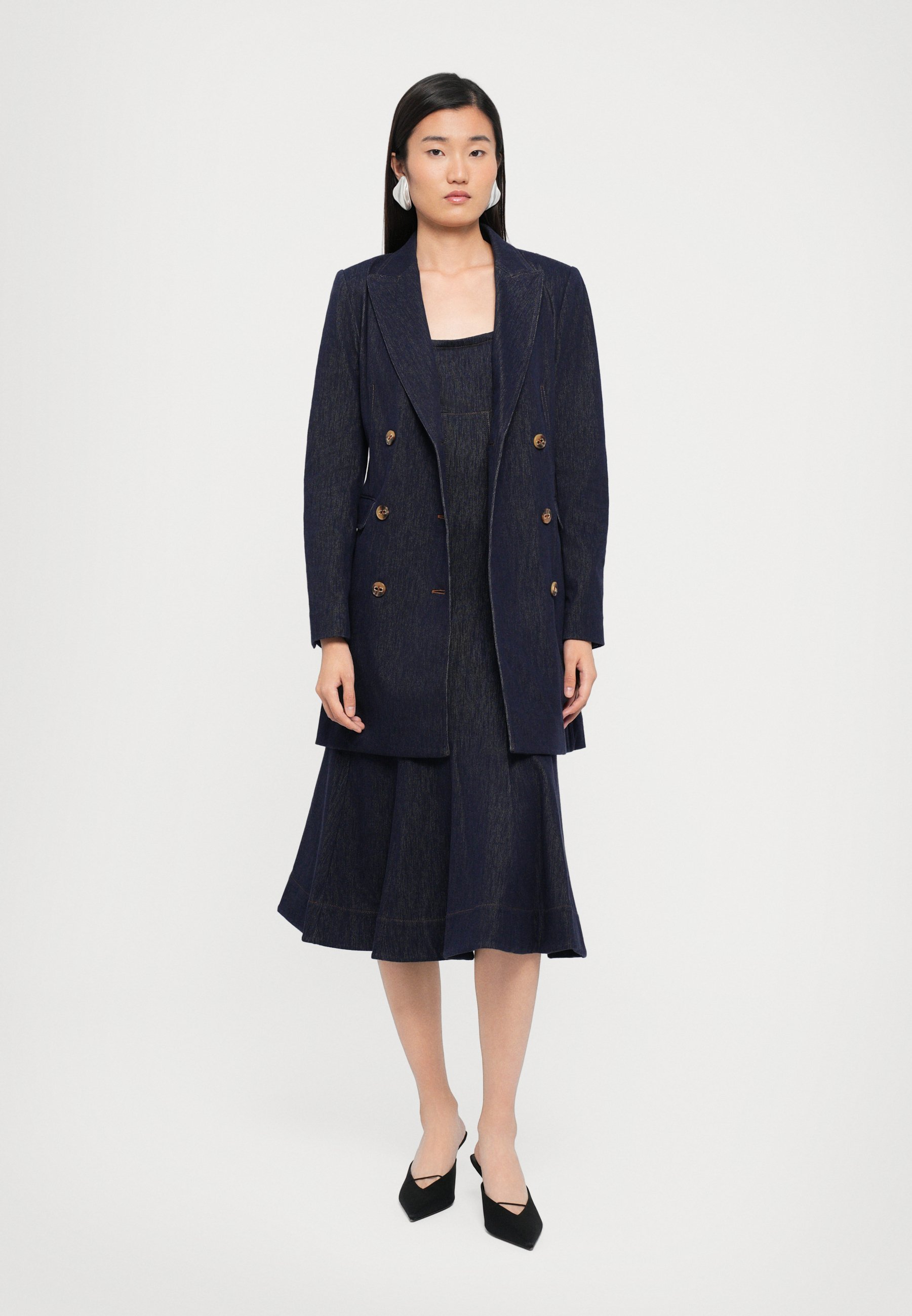 Diane von Furstenberg LILITH - Spijkerjas - marineblauw