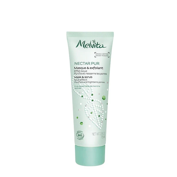 Nectar Pur Masque & Exfoliant BIO - Maschera Purificante viso, Esfoliante Purificante viso