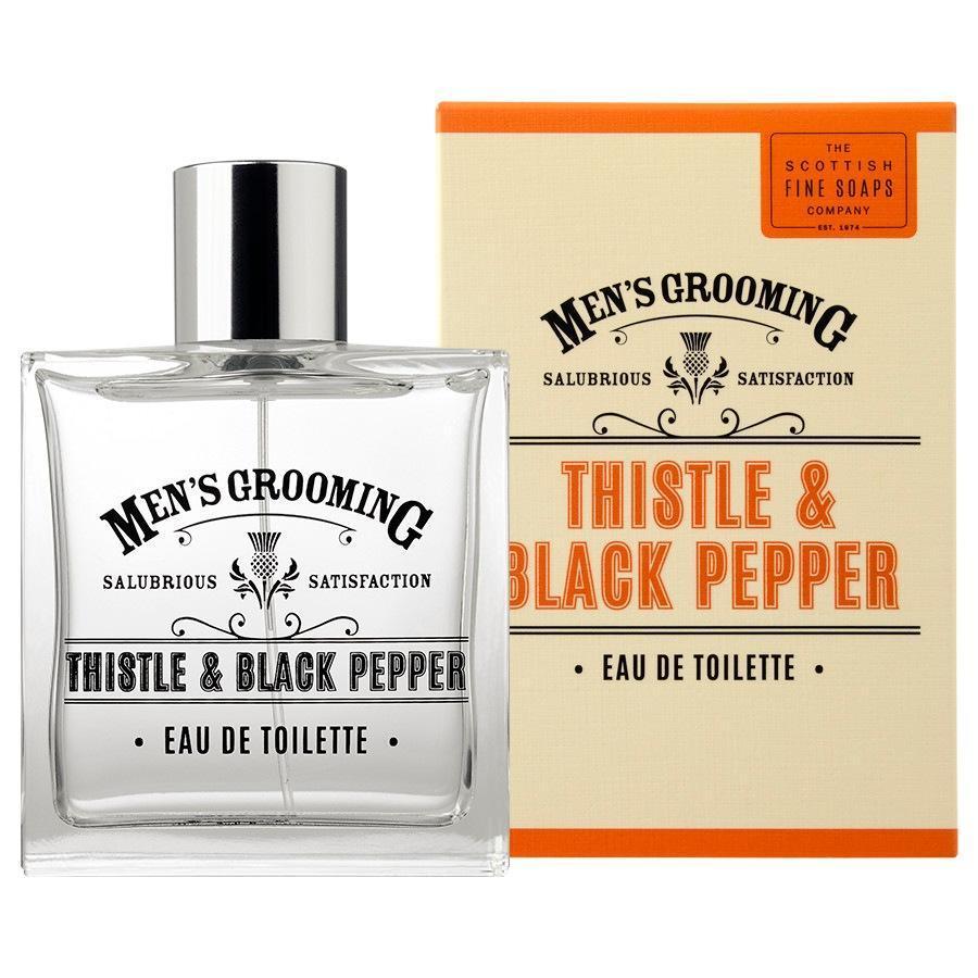 Scottish Fine Soaps vīriešu tualetes ūdens Thistle & Black Pepper - 100 ml
