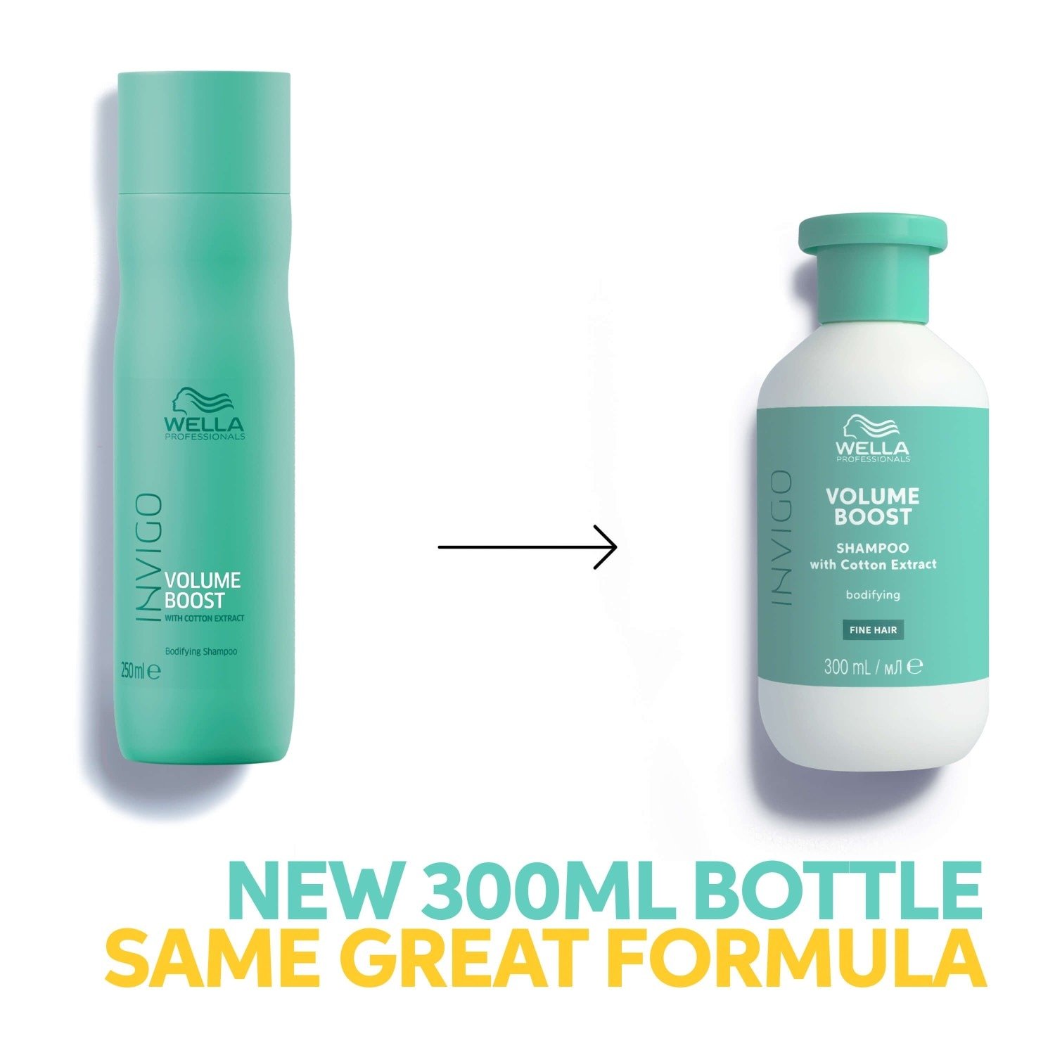 Wella Professionals Haarshampoo INVIGO Volumen-Boost šampūns - 300 ml