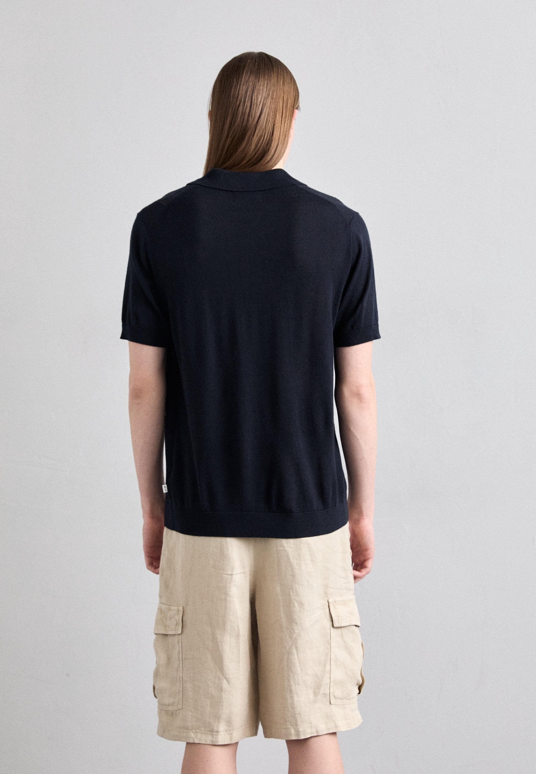 Camisa polo NN.07 - azul escuro