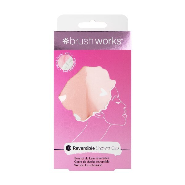 Brushworks Käännettävä Suihkumyssy - Sydänkuvio