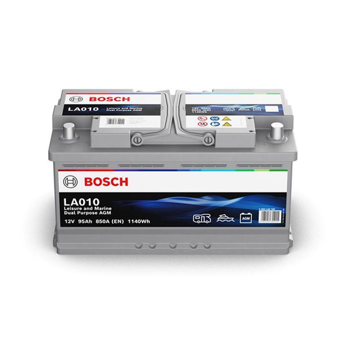 Batería BOSCH Bosch LA010 de 12 V Ah y 950 A - 4047026655155