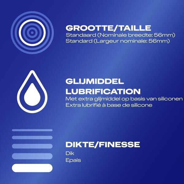 Kondómy Durex Extra Safe<br>Zdravotnícka pomôcka - 144 kusov