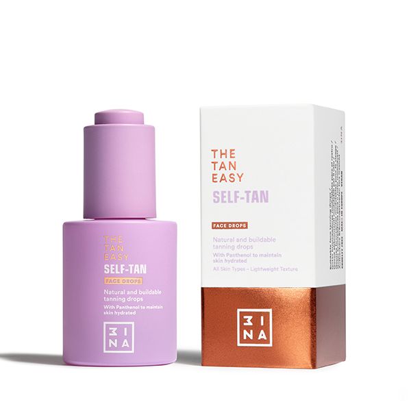 „Tan Easy Self Tan Face Drops“ veido bronzantas Veido bronzantai
