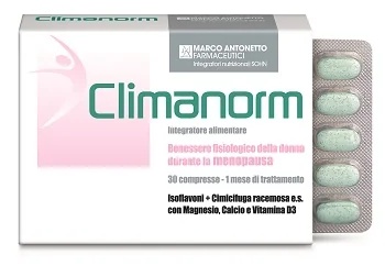 MARCO ANTONETTO Marco Antonetto Climanorm 30 comprimidos Suplemento alimentar para a menopausa
