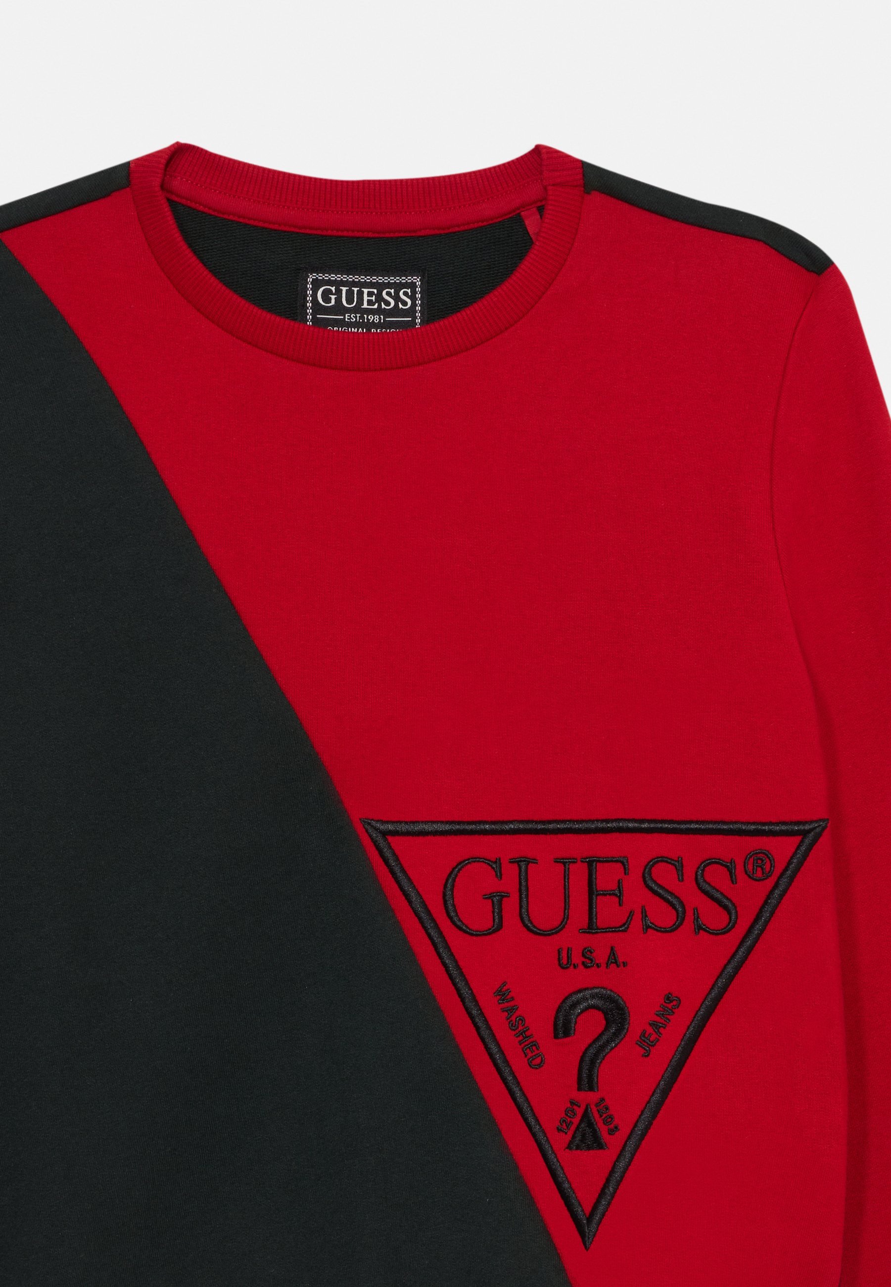 Guess JUNIOR - Sweatshirt - pittig rood