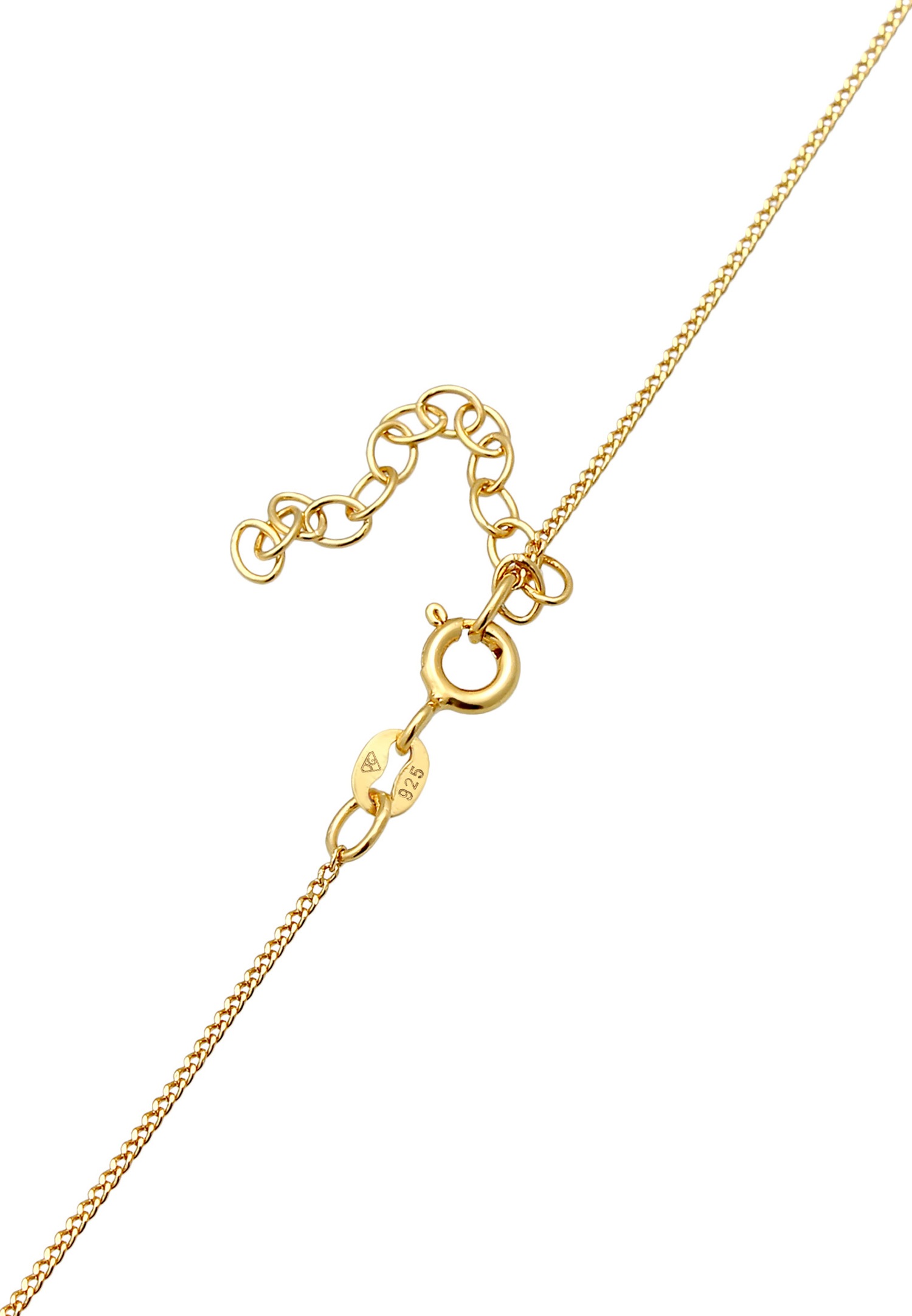 Elli Tour de cou pour dames Filigrane Trend avec Opale synthétique en argent sterling 925