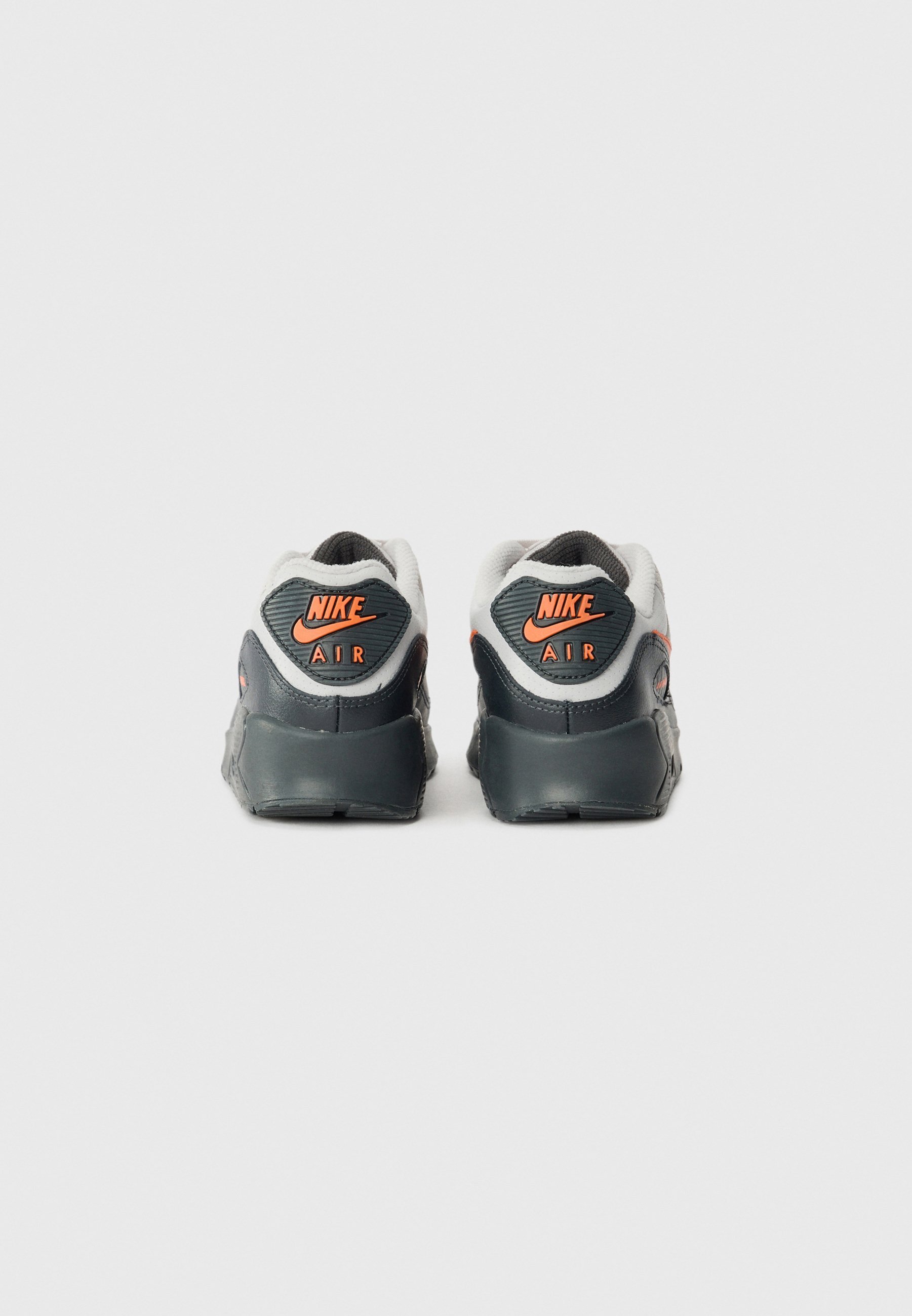 Nike Sportswear AIR MAX 90 MOTO UNISEX - Sneakers - vast grijs/oranje/antraciet/wit