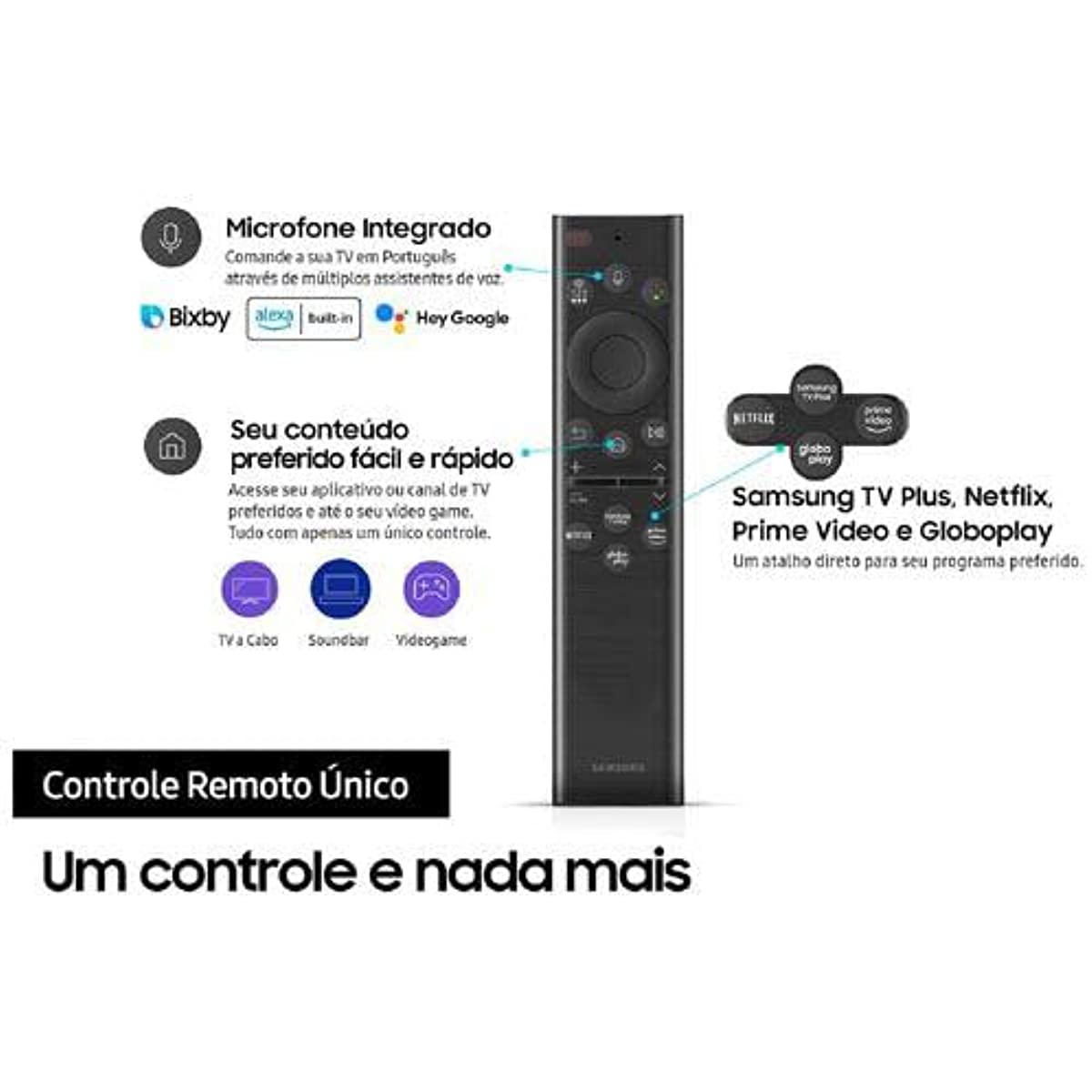 Chytrá LED televize 60' 4K UHD Samsung 60BU8000 - Wi-Fi, HDMI, USB