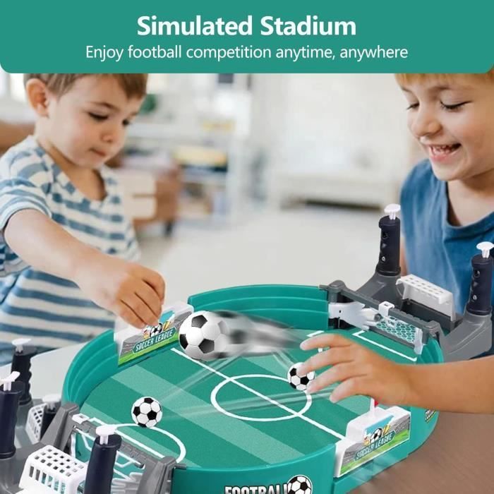 Foosball Game - Noname - Interactive Mini Game - 10 Balls - For 2 to 4 Players - Indoor