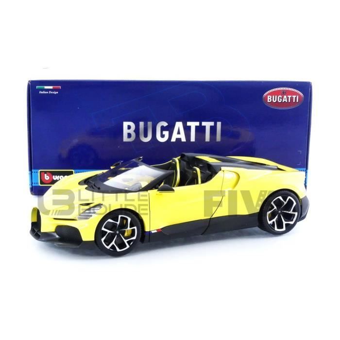 Modellino auto - BBURAGO - BUGATTI W16 MISTRAL CABRIOLET 11051Y - Scala 1/18 - Cabriolet - Età 14+