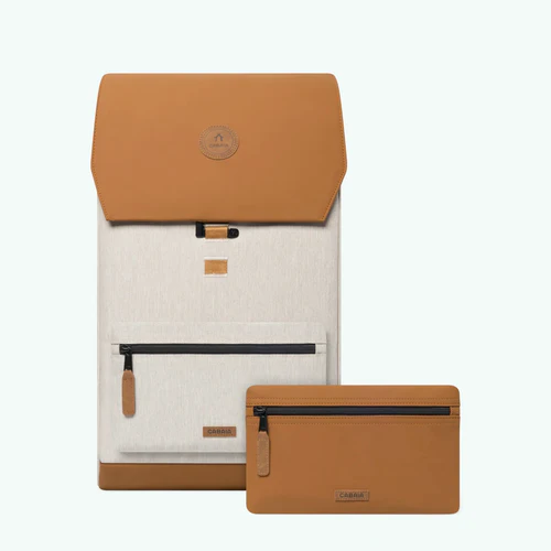 Cabaia City Cali beige ryggsäck