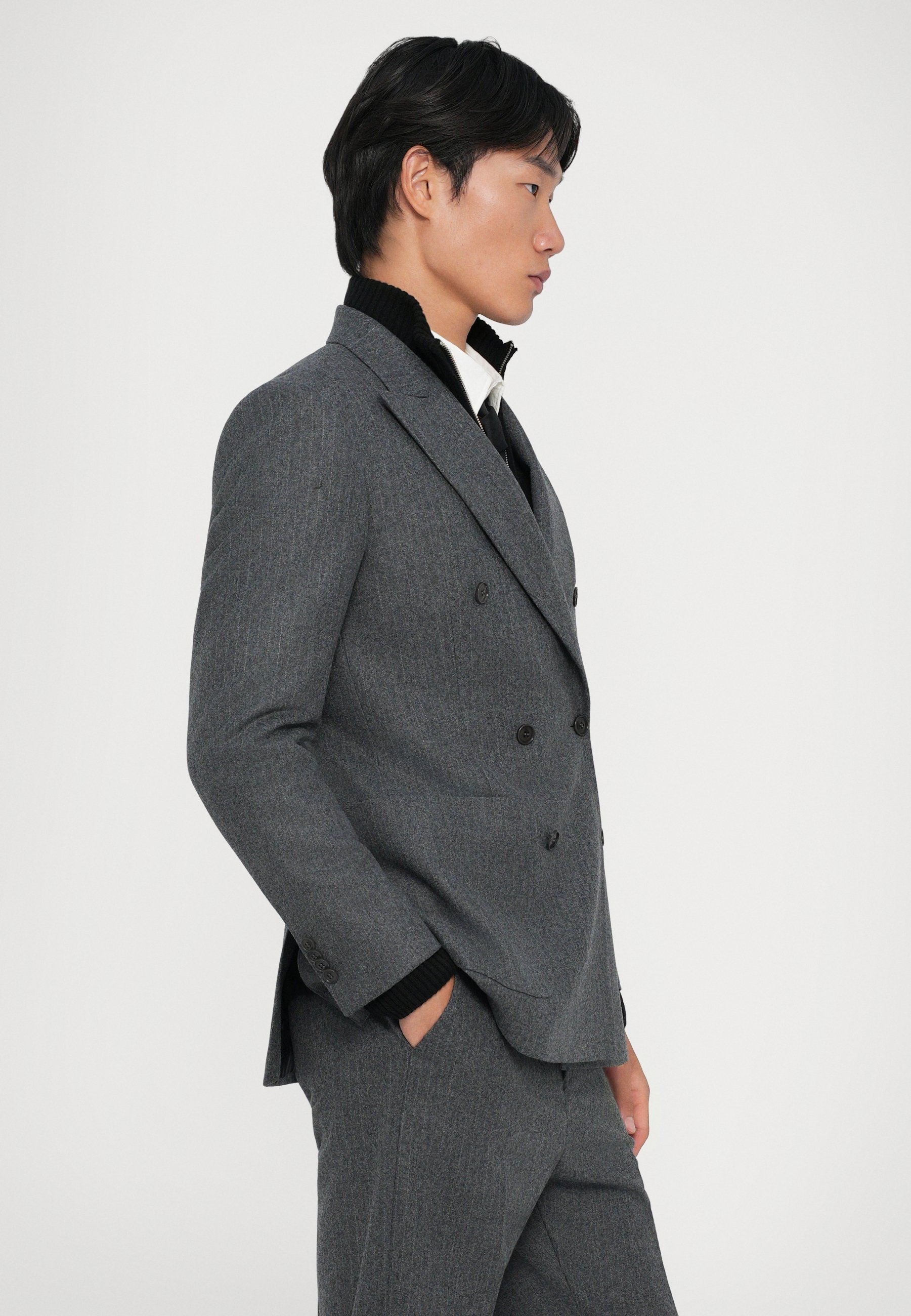 Švedski tiger JOACHIM - Jakna blazer - siva