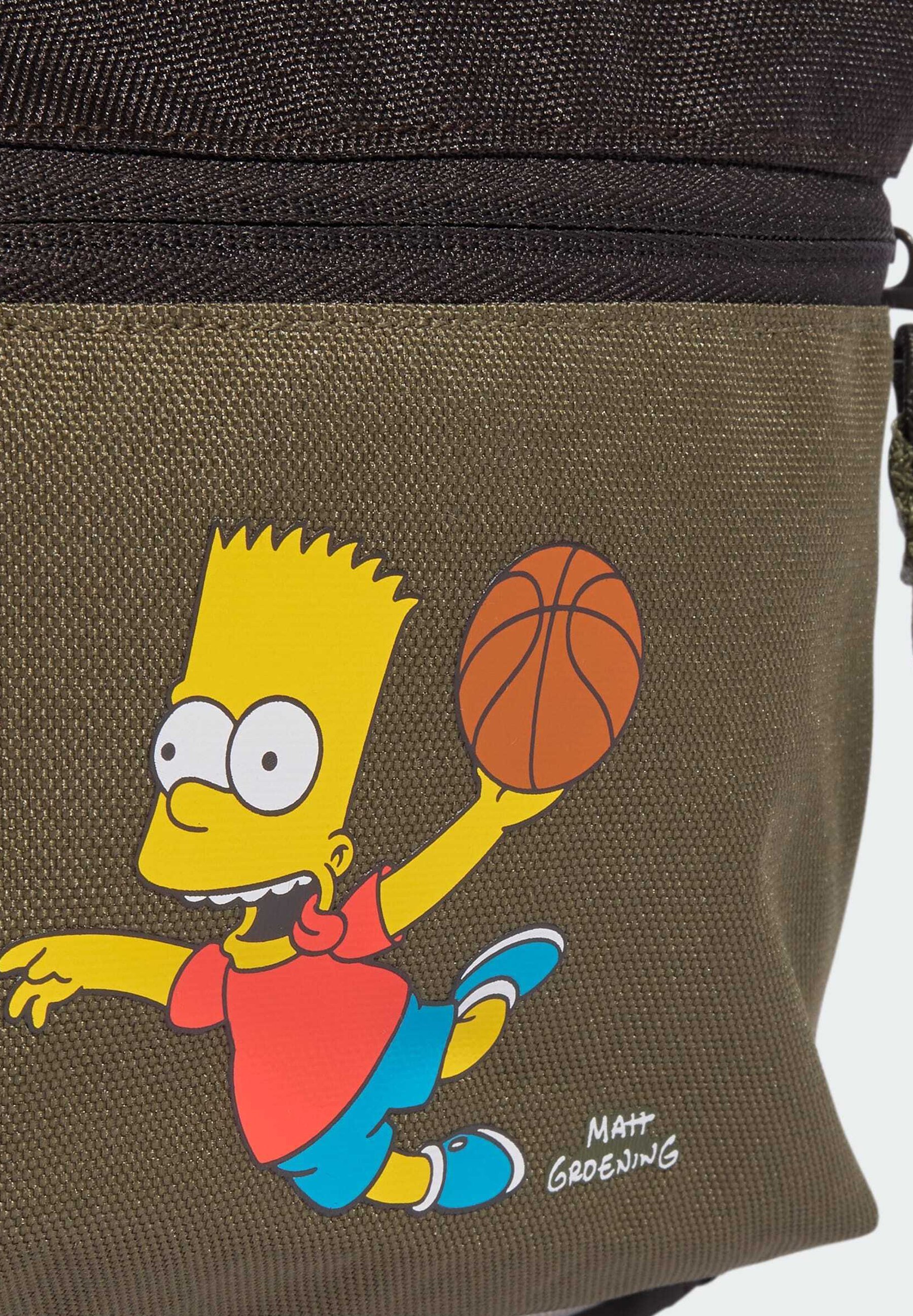 adidas Performance LK THE SIMPSONS - Hátizsák - éjbarna/olívazöld/csodabézs