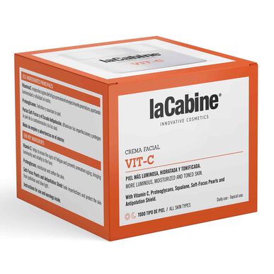laCabine Crème Visage Vitamine C Illuminatrice Tonifiante Anti-Fatigue 50 ml