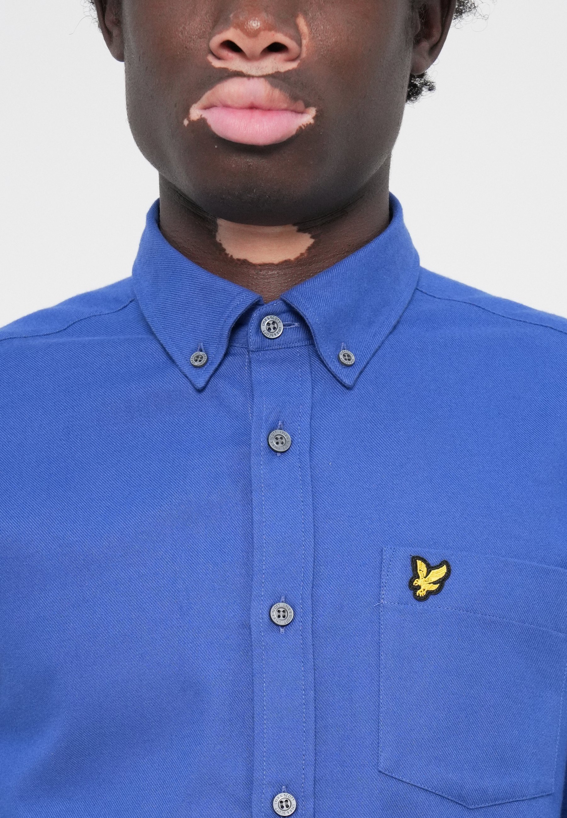 Koszula Lyle & Scott Plain - Koszula - zmierzch