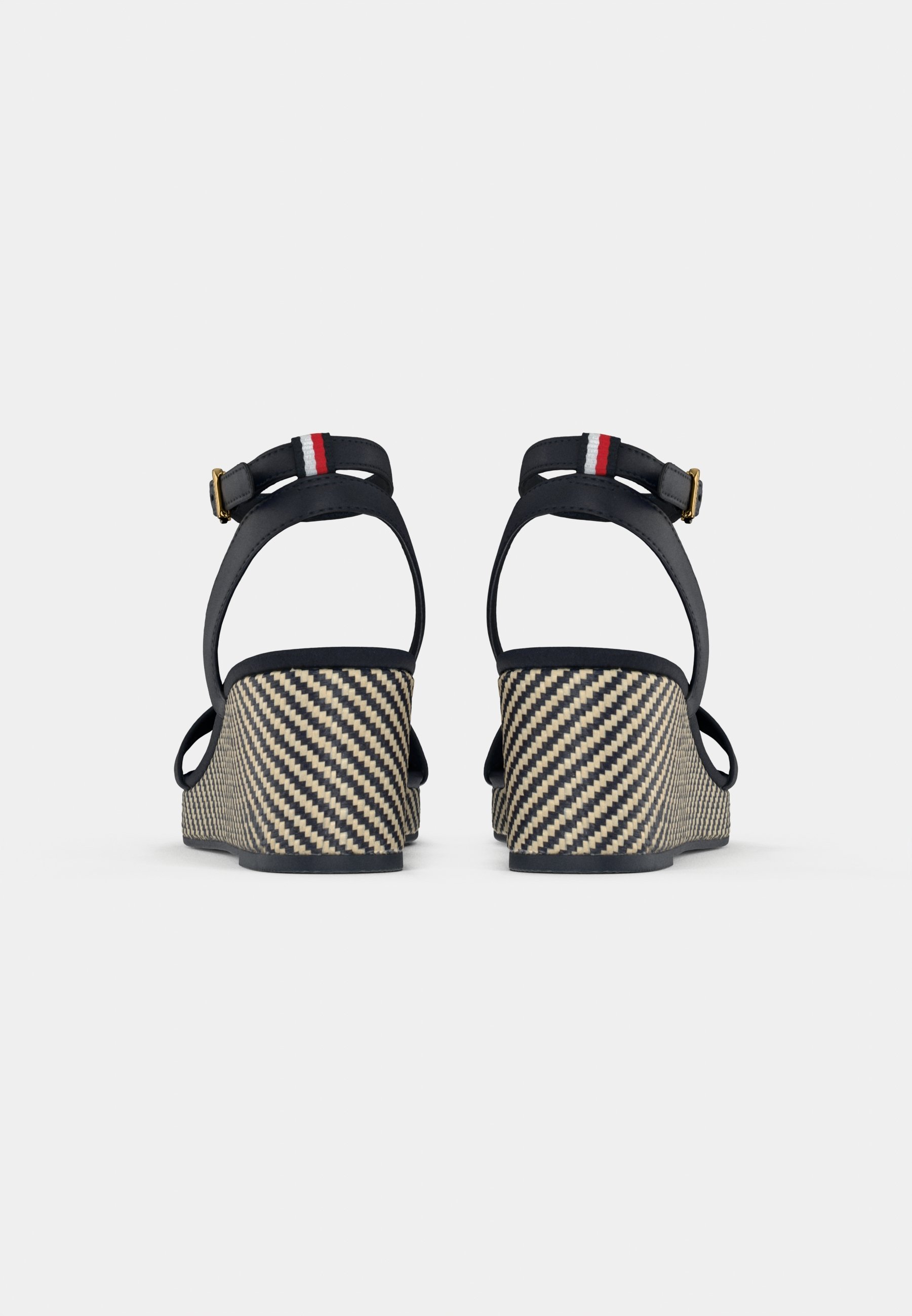 Tommy Hilfiger platform sandalen - blauw