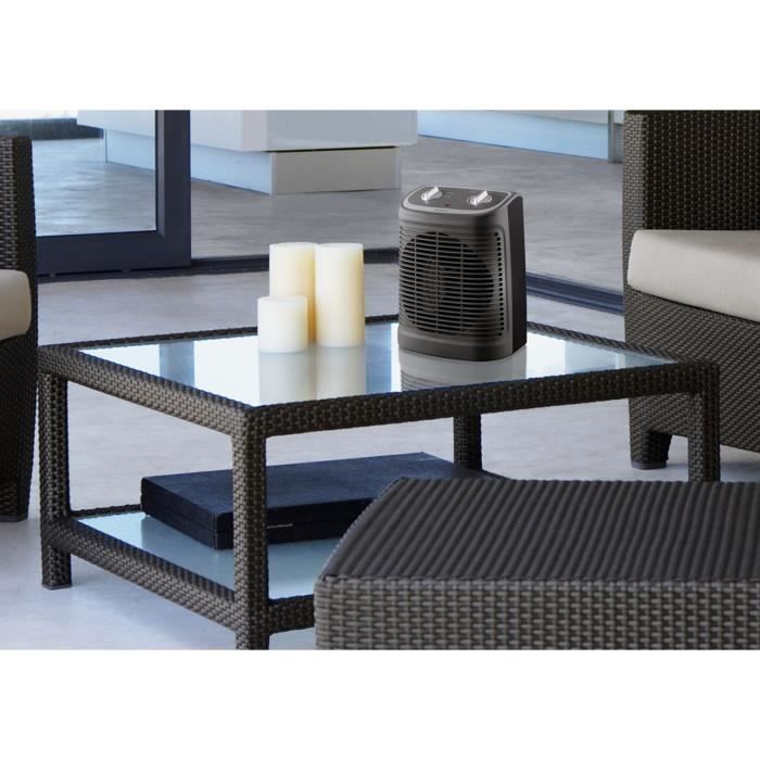 ROWENTA Instant Comfort Compact, Chauffage soufflant, Chauffage d’appoint, Silencieux, Compact, Rangement facile SO2330F2