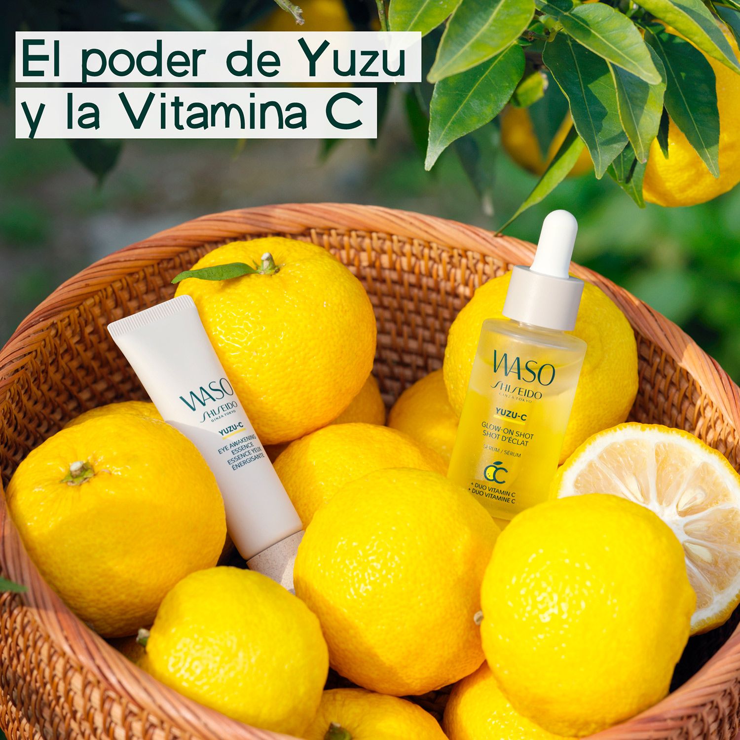 Rozjasňujúce sérum Waso Yuzu-C Glow-On Shot Luxusná hydratácia a výživa