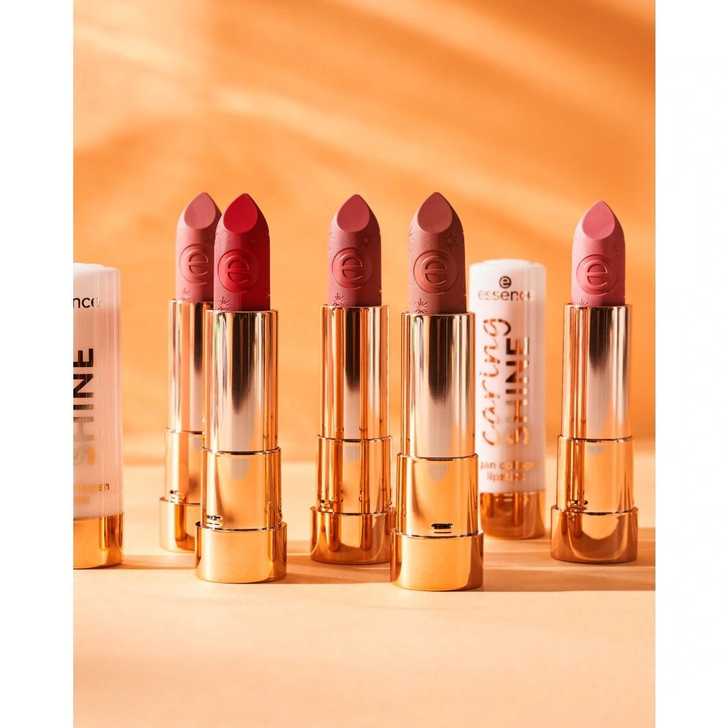 Essence caring Shine vegan collagen lipstick
