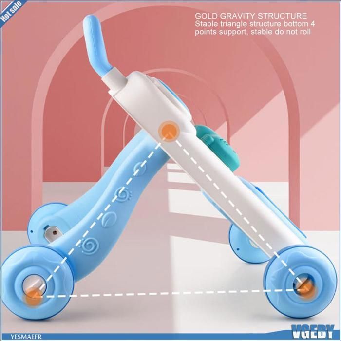 Andador para Bebê Ashata, Andador Educativo para Bebê, Atividades para Desenvolvimento da Coordenação Motora Fina, Mesa de Atividades Musicais, Brinquedo Educativo para Bebês