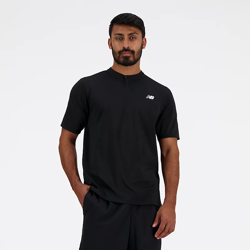 Herren-Turnier-T-Shirt – SCHWARZ