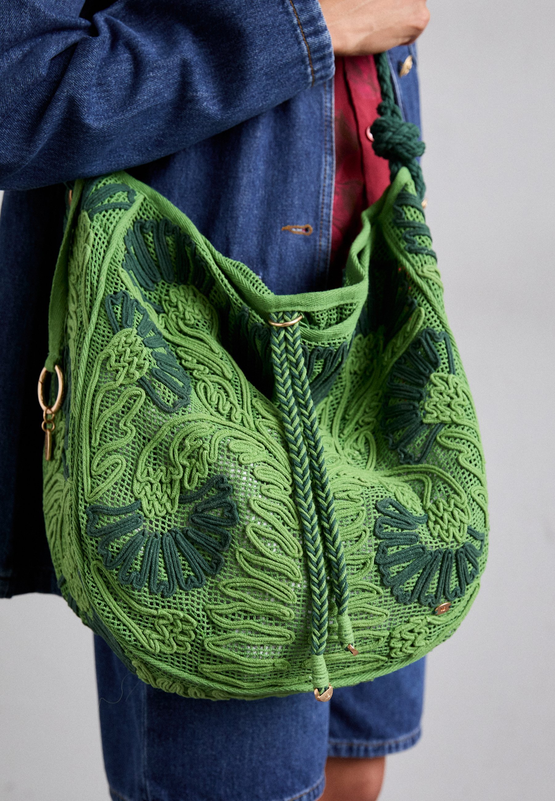 Vanessa Bruno SAC HOBO - Handtas - groen