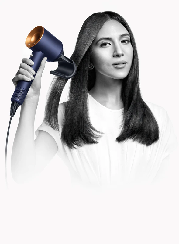 Dyson Supersonic HD16 T1/T2 Föhn in Pruisisch Blauw/Rijk Koper
