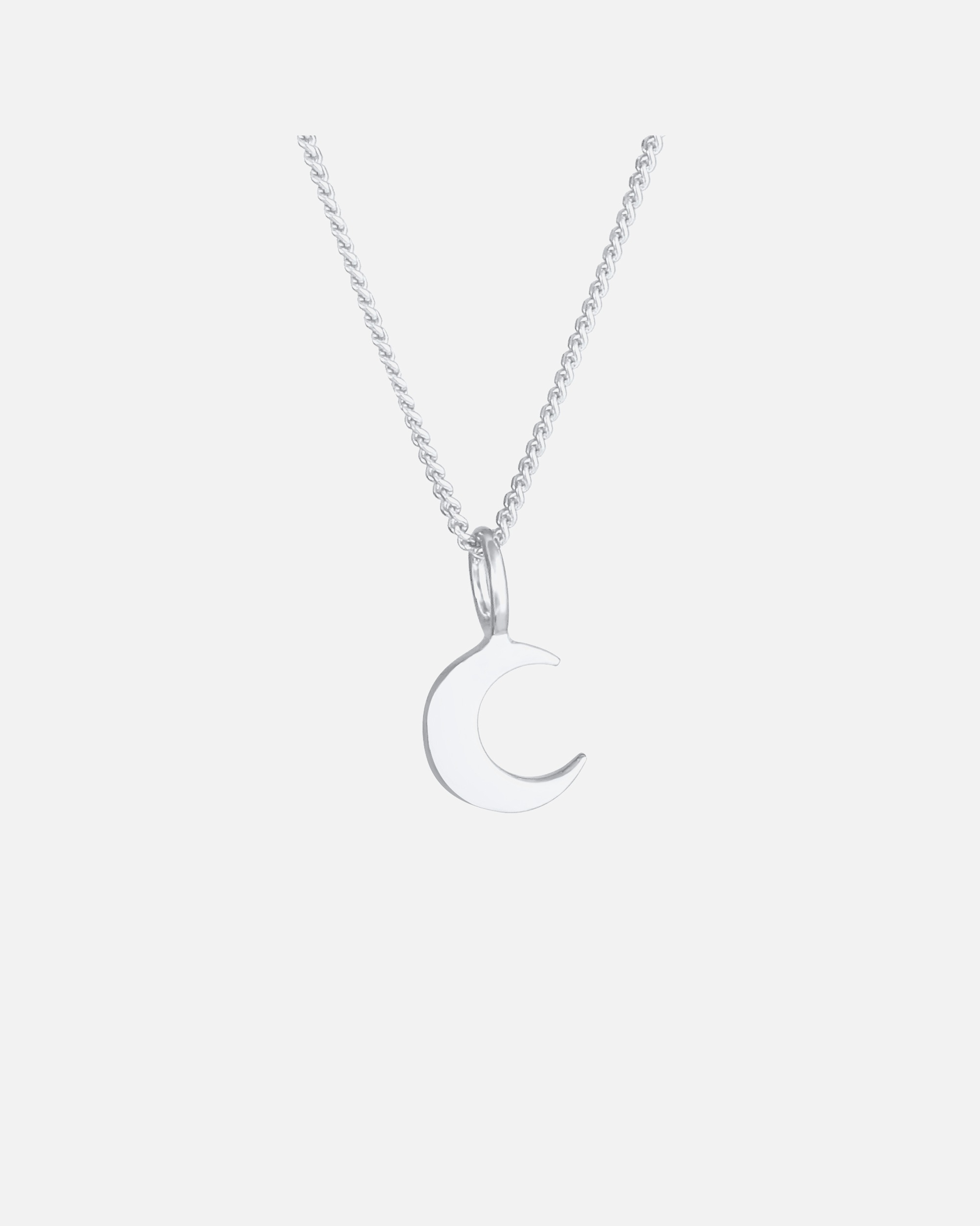 Elli Chaîne en 925/1000 argent massif pour dames Demi-Lune Astro Basic