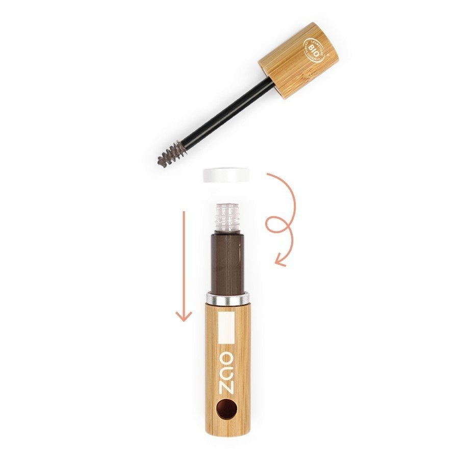 ZAO Gél na obočie a maskara na obočie 051 Blond ZAO – 3,6 ml