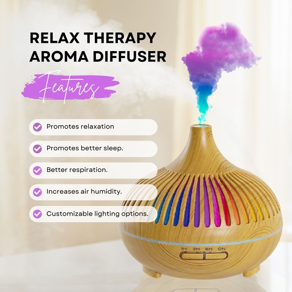 Erth Beauty Electrical – Relax Therapy Aroma-Diffusor | Gesundheit | Superdrug