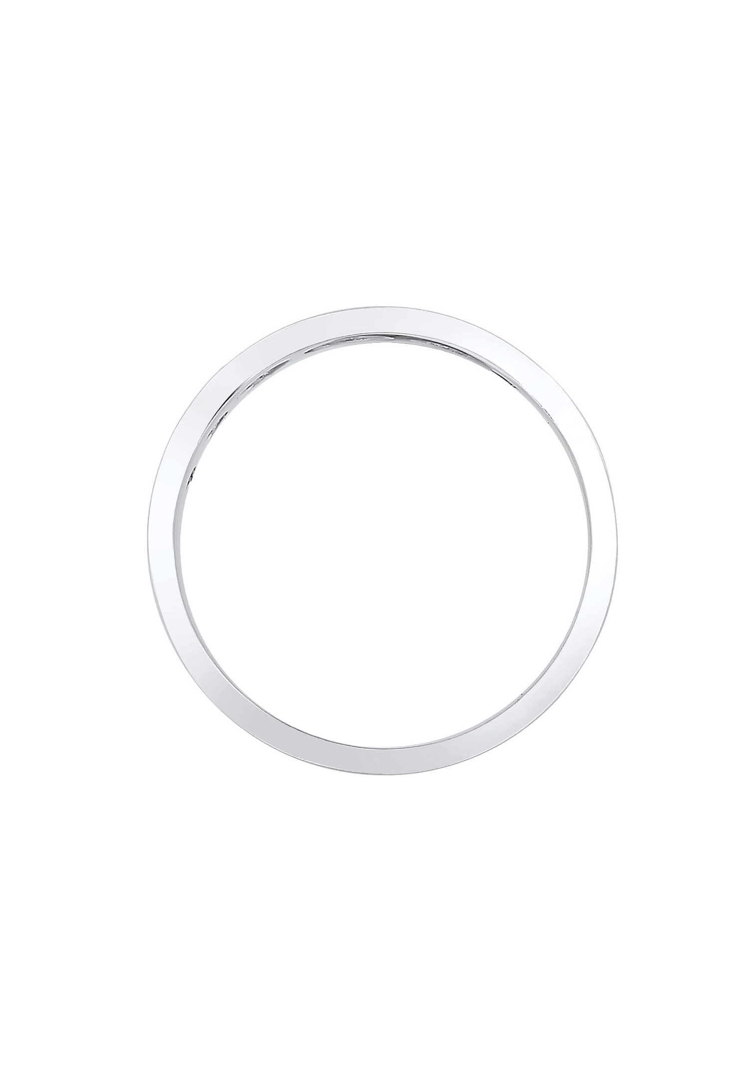 Elli Femmes bande Cut-Out Astro en argent sterling 925 plaqué or