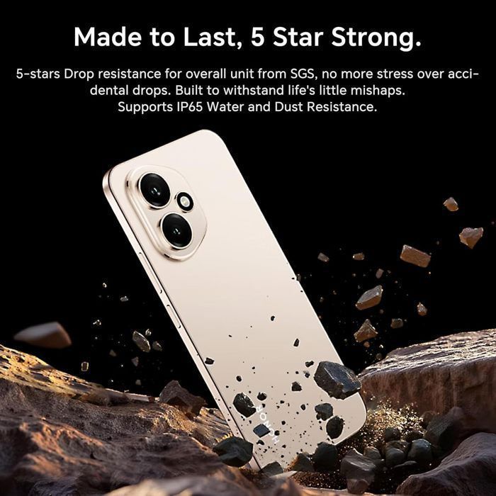 Smartphone Honor 400 5G 8/512Go Double Nano SIM AI Caméra 200MP Ultra HD-Or