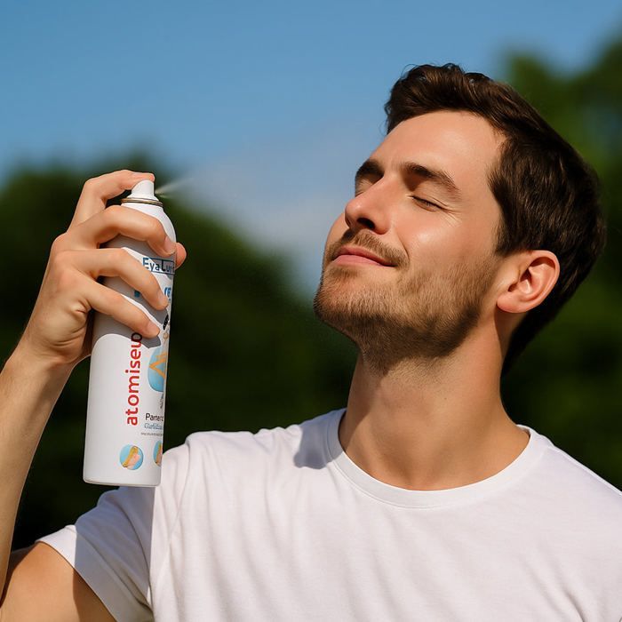 Atomiseur - EVOLUDERM - Eau Pure - Hypoallergénique - Brume