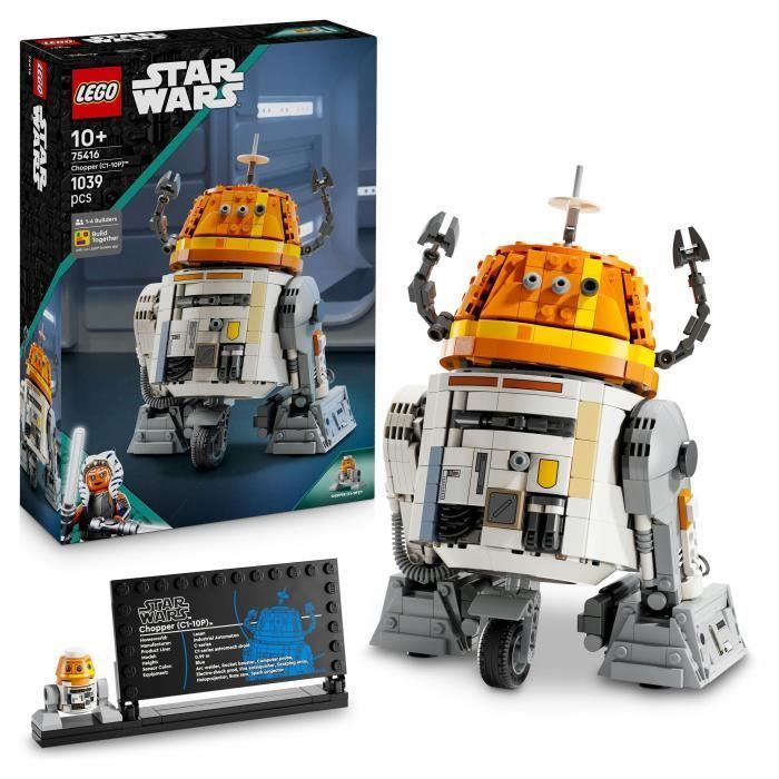 LEGO Star Wars 75416 Ahsoka the Astro-Mechanic Chopper Droid (C1-10P), Building Set, Ages 10+