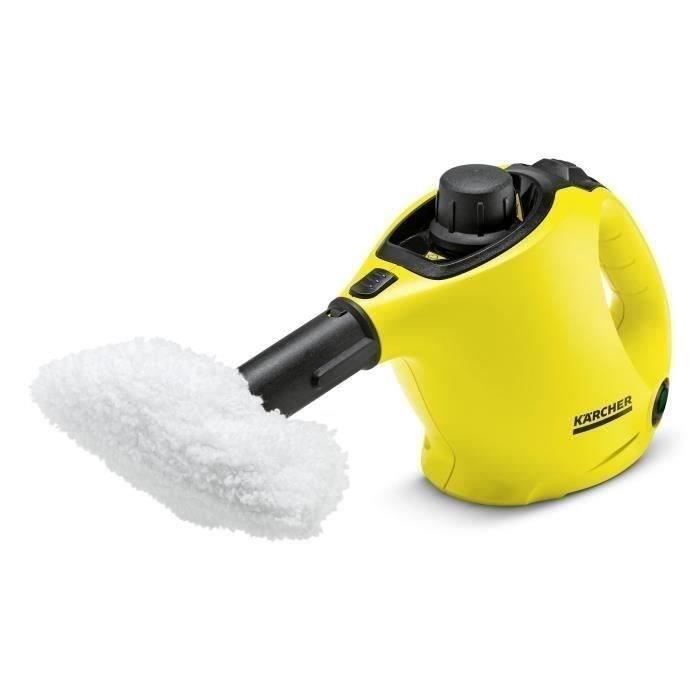 KARCHER - Nettoyeur vapeur - 3 bars - 1200W - SC 1 EasyFix - jaune/noir - 15163300
