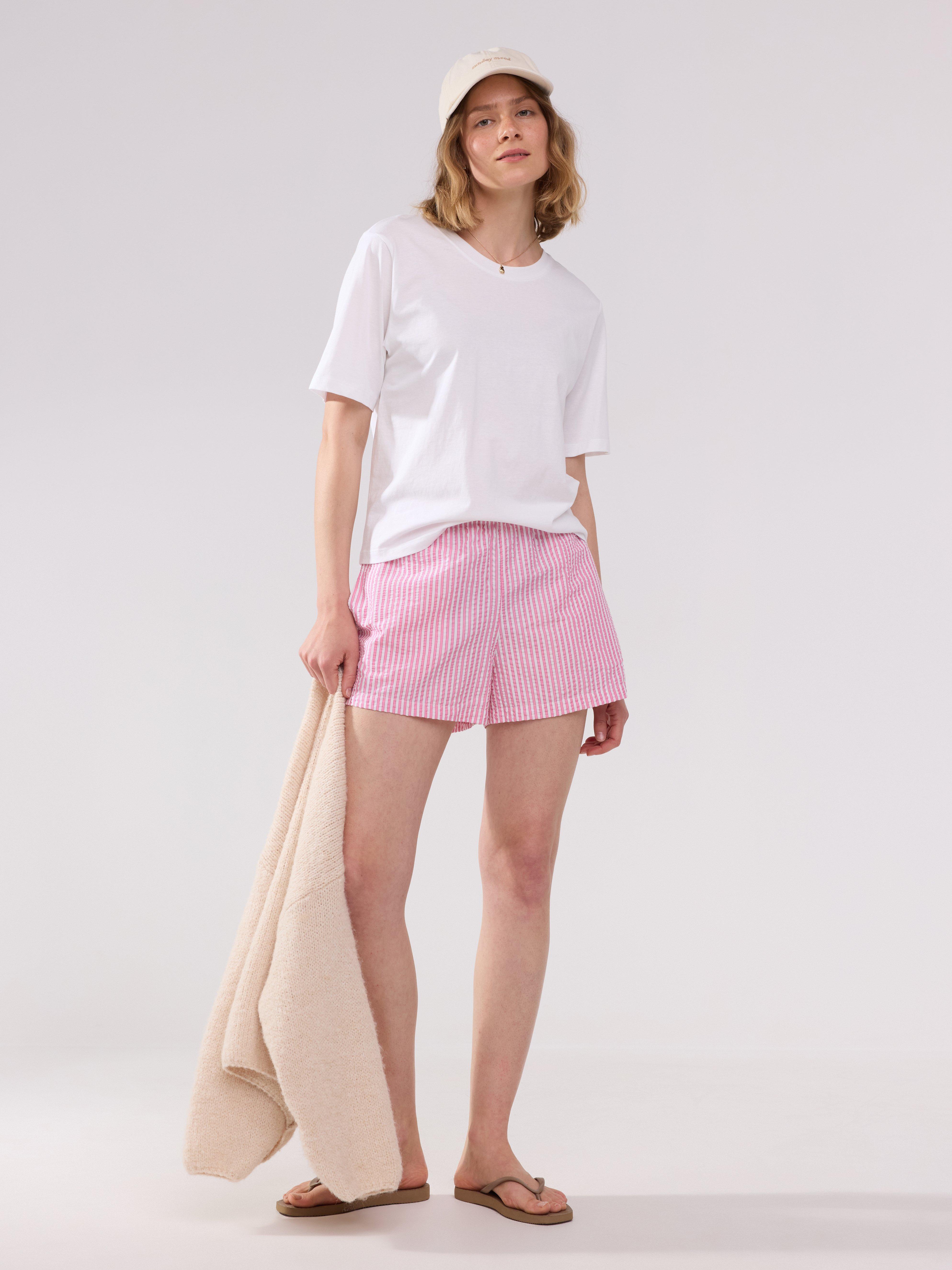 Pantaloni scurți în spate Dusty Pink