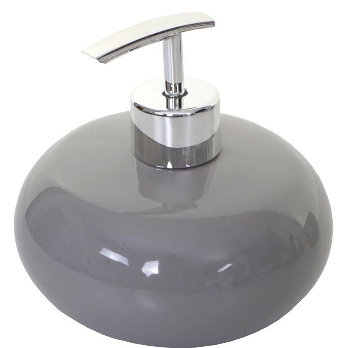 Set de 5 accessoires de salle de bain en ceramique pour salle de bain gris 04_0003581