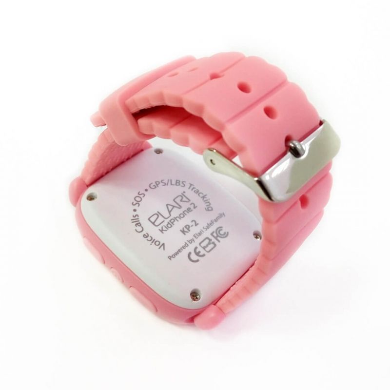 Smartwatch Elari Kidphone 2 Rosa com Rastreador para Crianças - Tela Sensível ao Toque