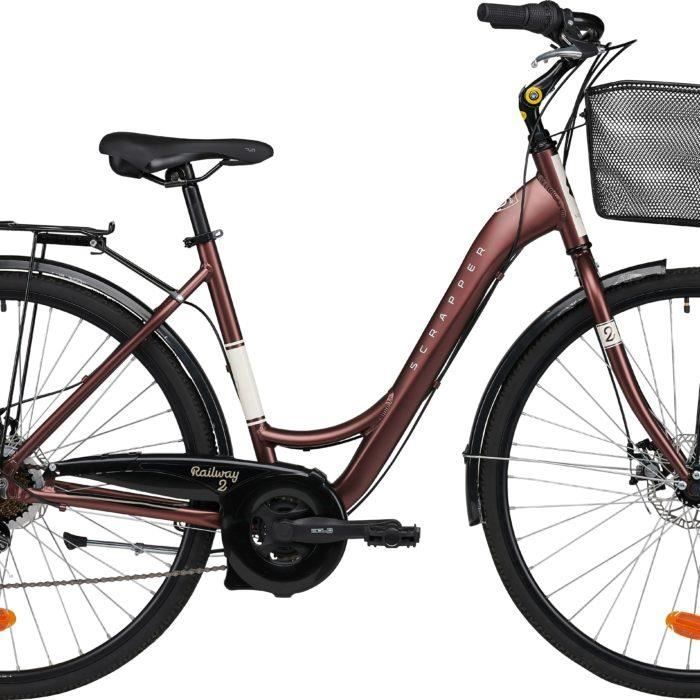 28-Zoll-Citybike aus Aluminium, Größe M, ausgestattet mit 18 Gängen, verstellbarem Vorbau, Shimano-Schaltwerk und doppelten Scheibenbremsen!