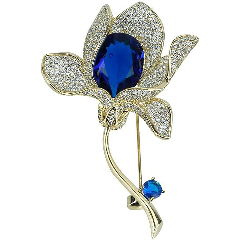 Brooch and Pins with Crystal