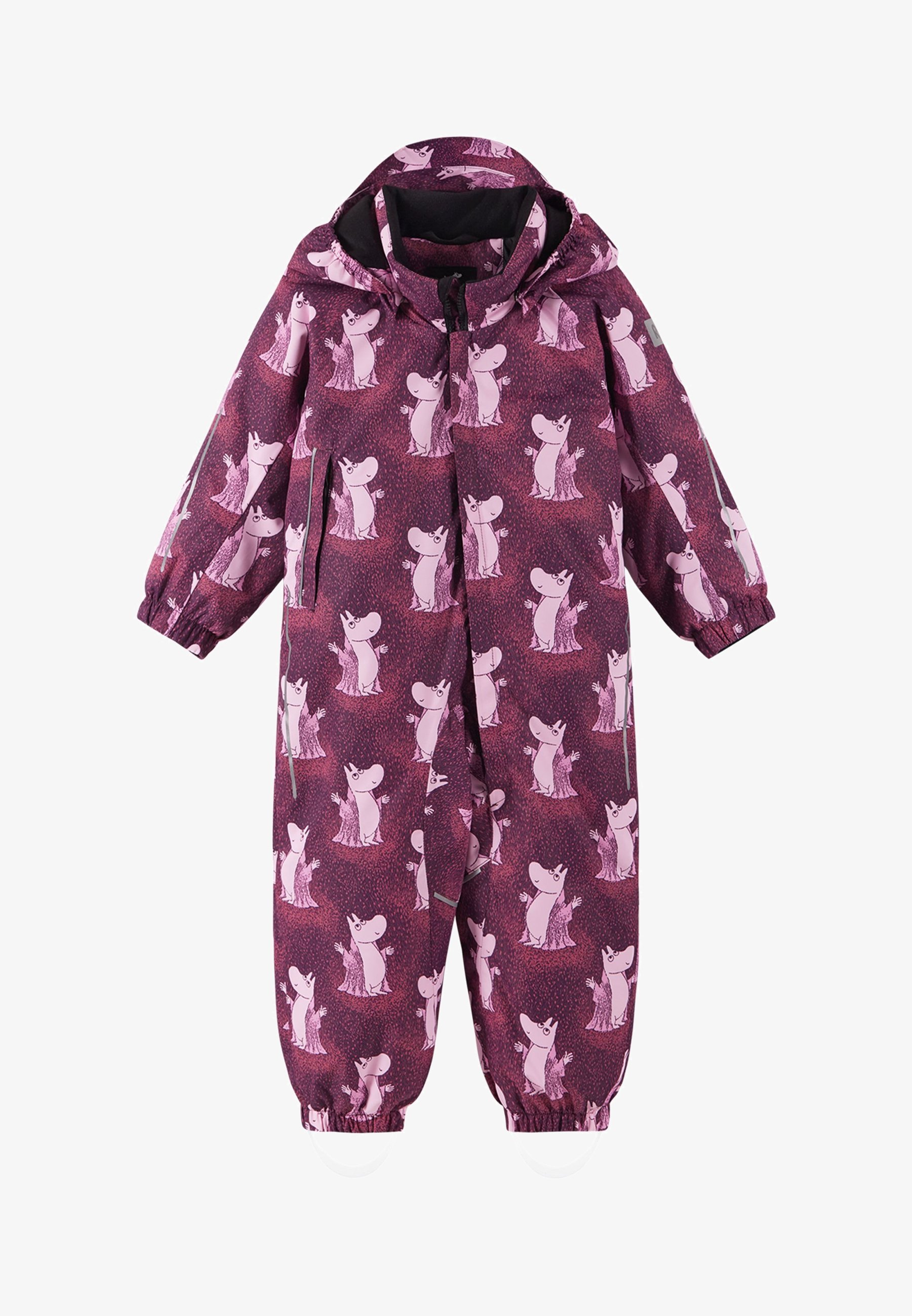 Tuta invernale Reima MOOMIN LYSTER unisex - Tuta da neve - viola scuro