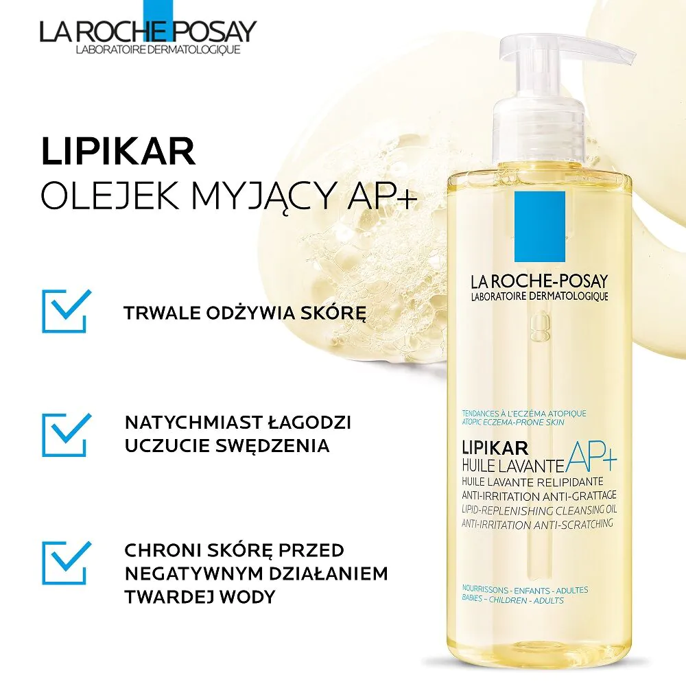 La Roche-Posay Lipikar Olejek myjący do ciała