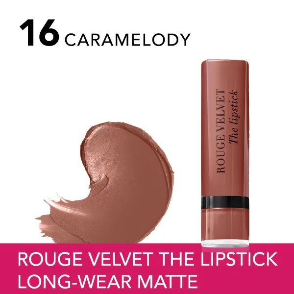 Bourjois Rouge Velvet The Lipstick 16 Caramelody