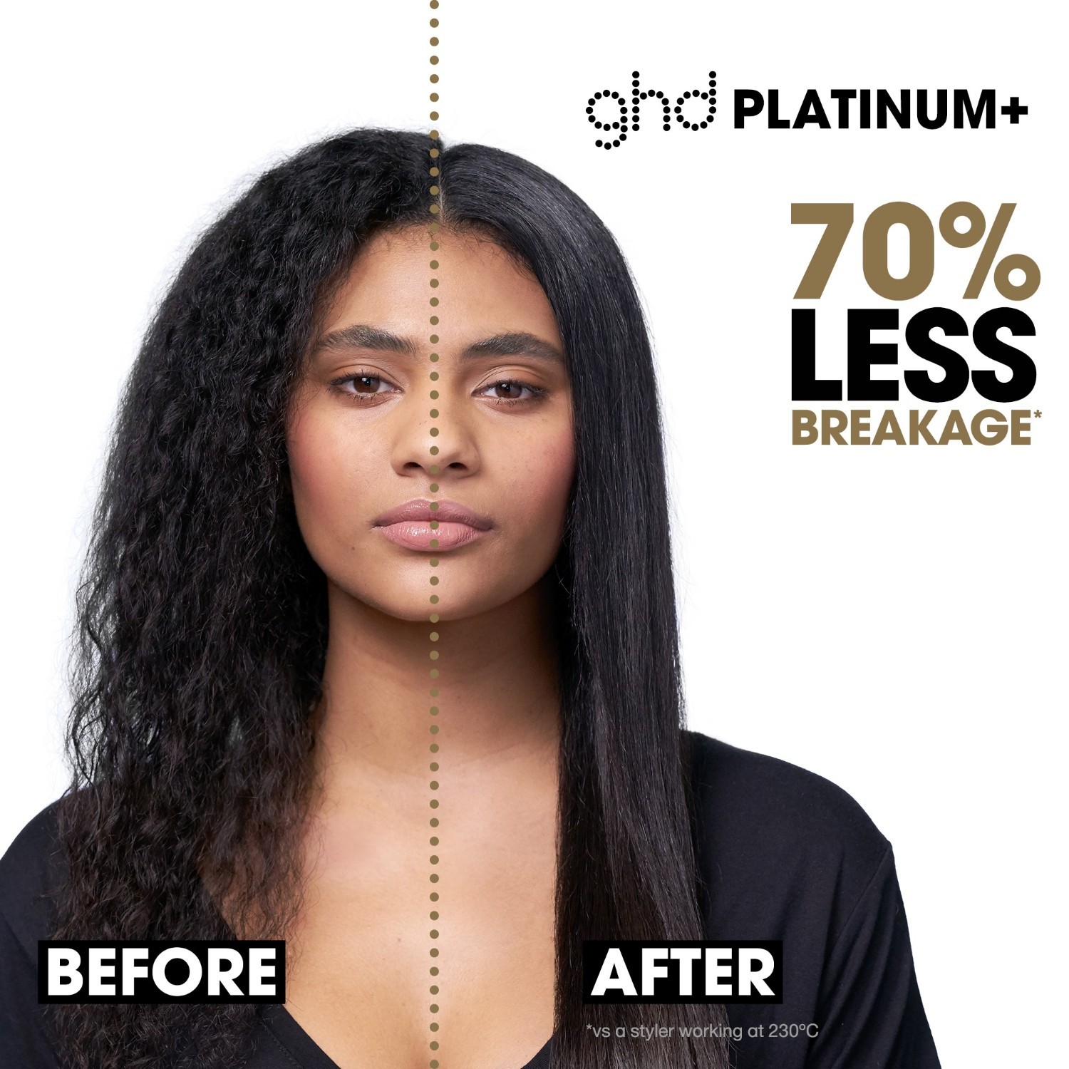 ghd Styler® Platinum+ Haarglätter für schwarzes Haar – 1 kus