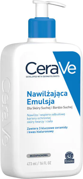 CeraVe Nawilżająca emulsja do skóry normalnej, suchej i bardzo suchej, 1000 ml