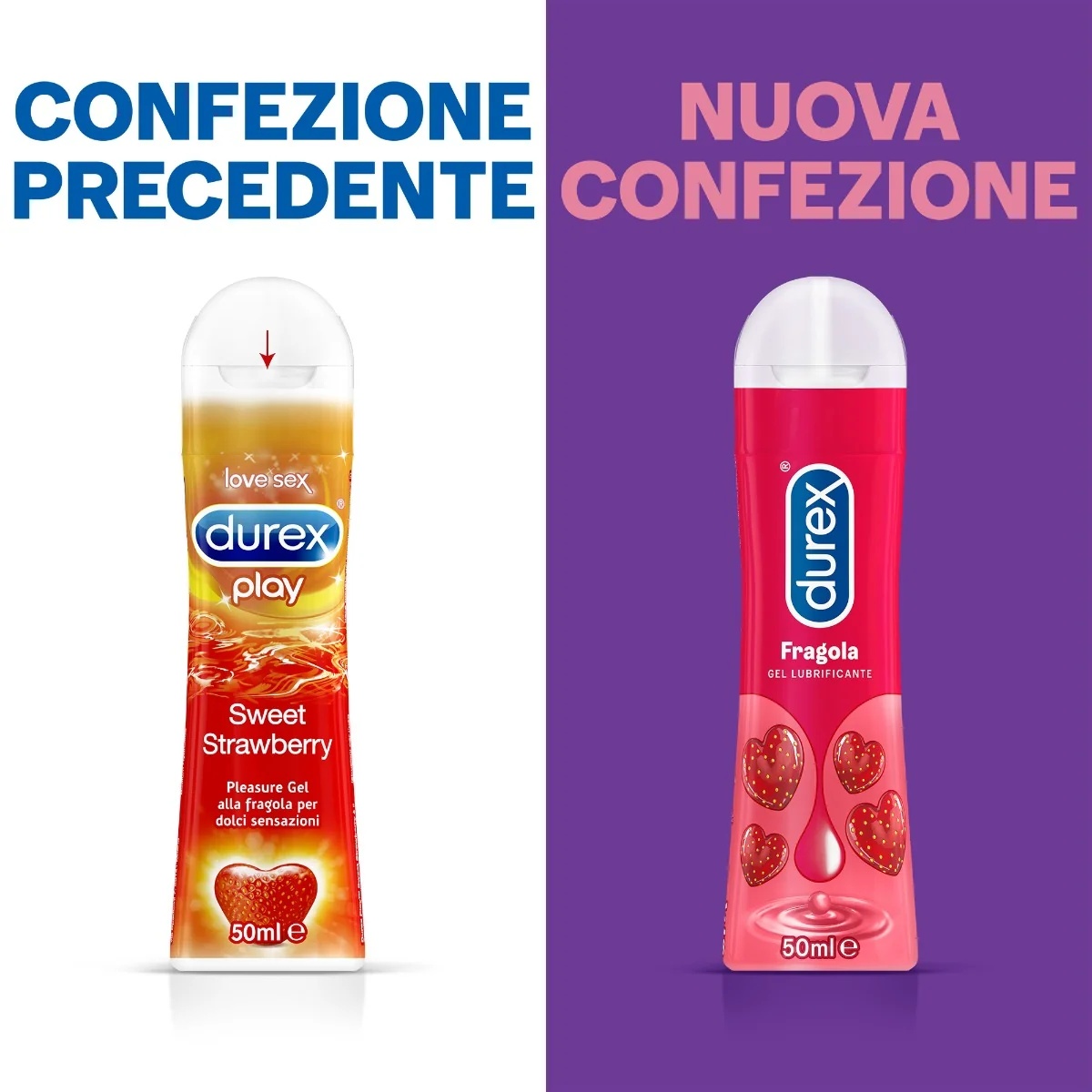 Lubricante Durex Play Gel Fresa Dulce 50 ml Fresa